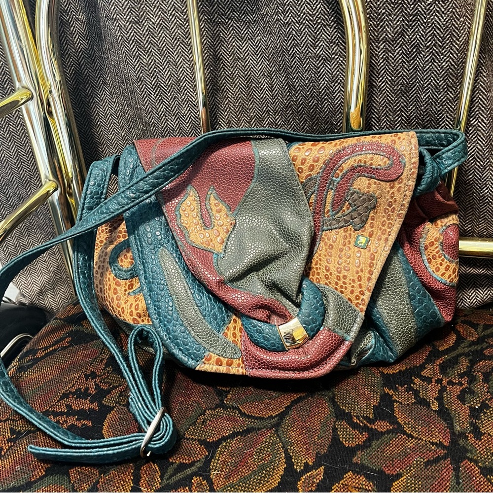 Vintage Faux Leather Purse
